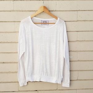 NATION LTD white LS Top🍹